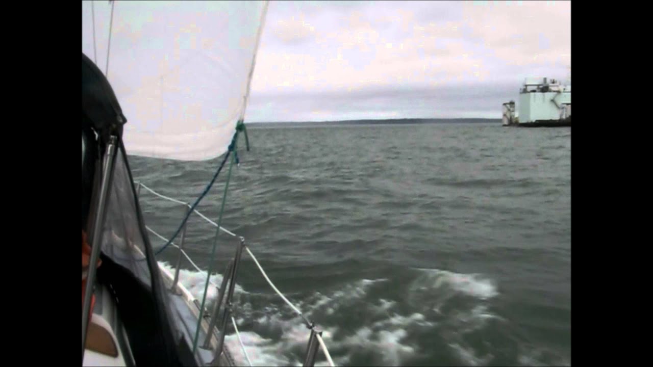 January 23 Sail Horizen Bellingham Bay first sailing 2015 around ...