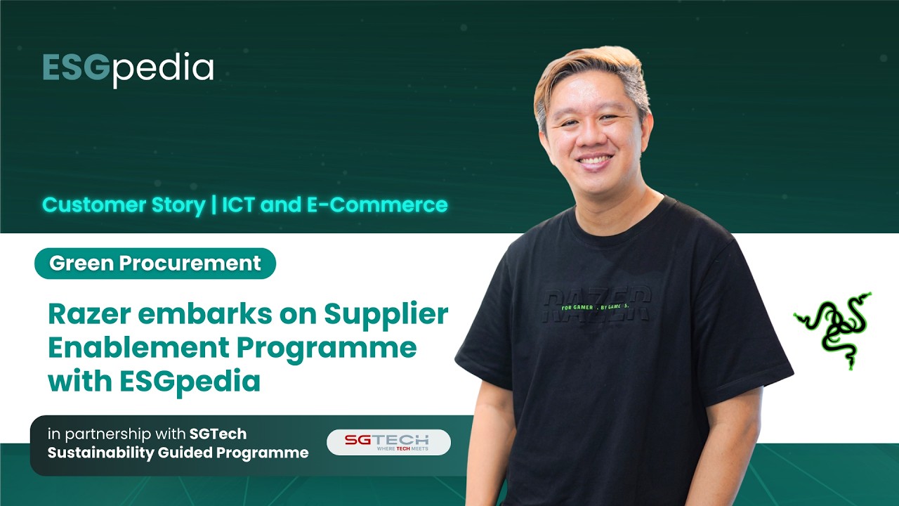 Customer Story - Razer embarks on Supplier Enablement Programme with ESGpedia