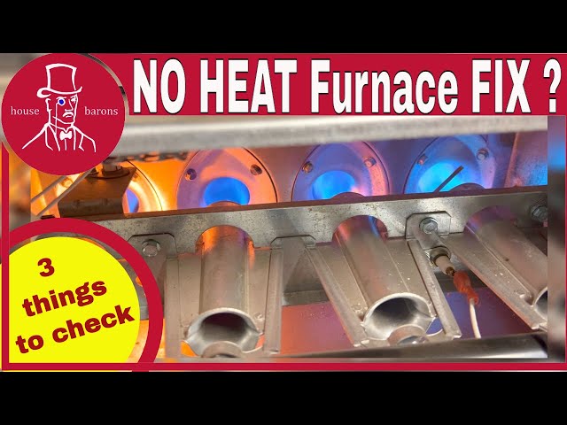 Gas Furnace Won't Turn On | Basic Troubleshooting Trane Gas Furnace with No  Heat - YouTube
