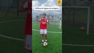 Different types of wingers in game😂 #shorts | SY Football