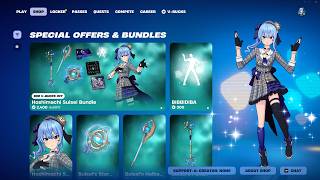 Every Hoshimachi Suisei Cosmetic in Fortnite!