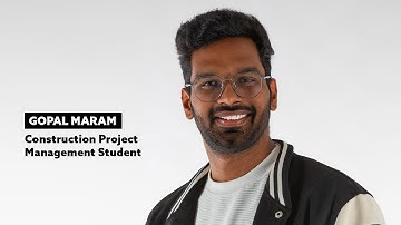MSc Construction Project Management with BIM | Indian Student Profile | Gopal Maram