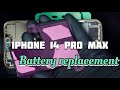 iPhone 14 Pro Max battery replacement 🔋❗️