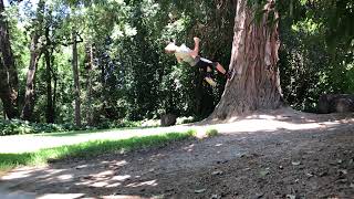 HOW TO BACKFLIP OFF OF TREES/WALLS!!!!!