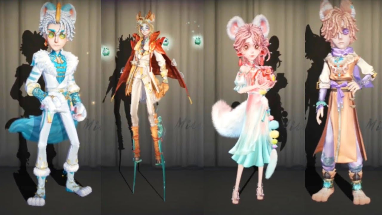 Fabulous Beasts. Crossover. Costumes and Accessories Demonstration. Identity V