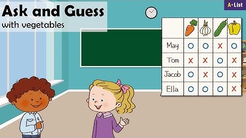 Ask and Guess with VegetablesㅣClass GameㅣBoost Up