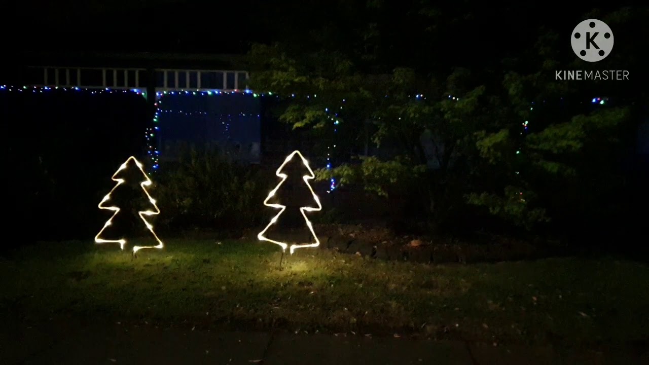 Christmas decorations in Melbourne