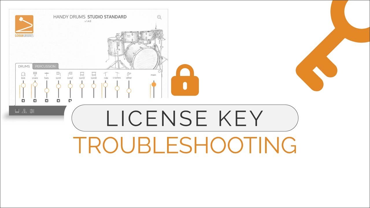 Handy Drums License Key Troubleshooting