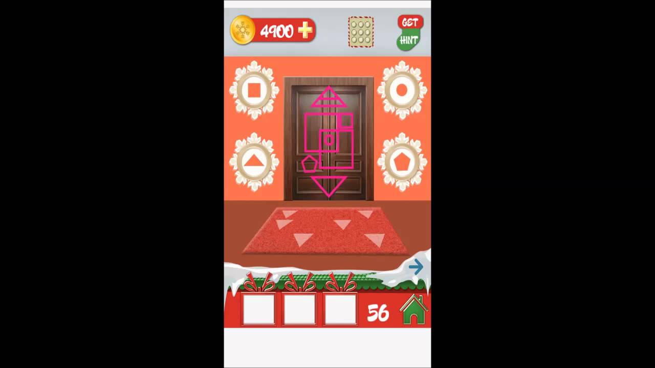 100 Doors Holiday Level 56 - Walkthrough
