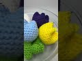 🌷 Tiny Tulips: Handmade Crochet Keychains for Spring! #shorts #crochet
