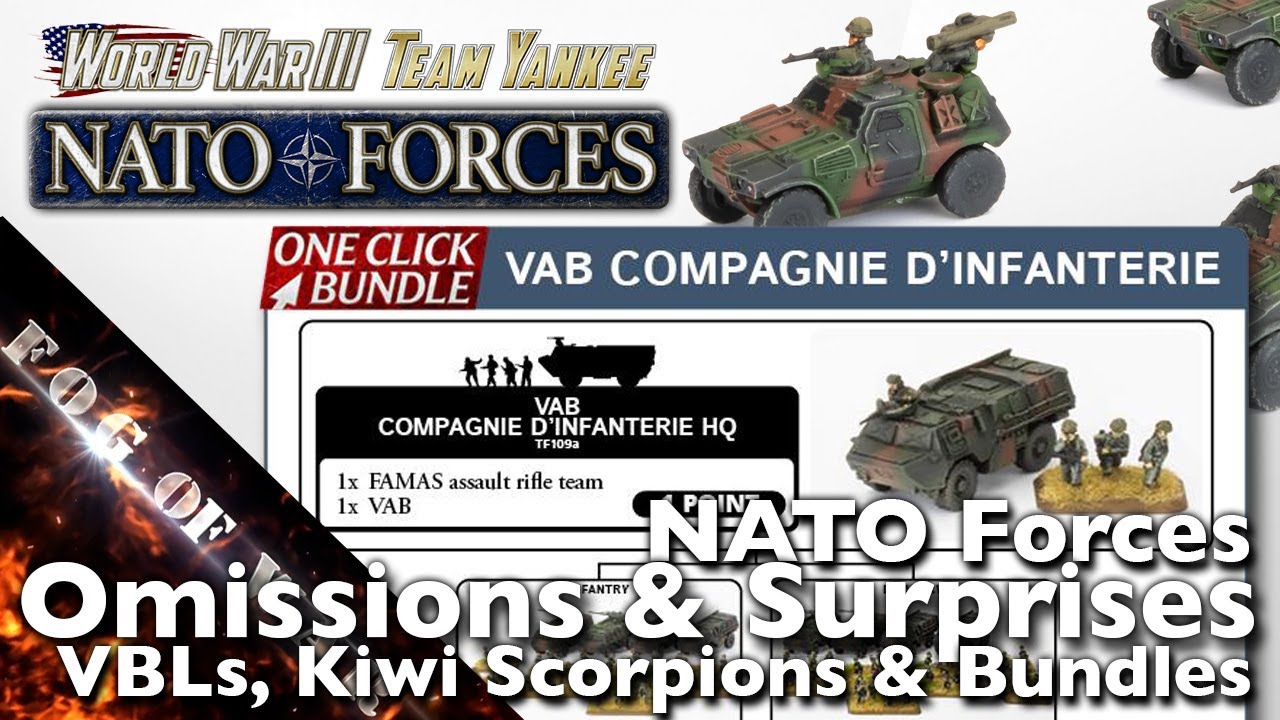 Review | Omissions, Corrections & Surprises: NATO Forces | WWIII: Team Yankee