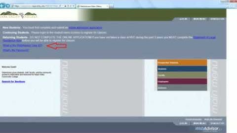 How Do I Get My Web Advisor User ID?