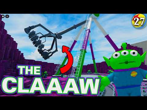 Building THE CLAW and adding ALIENS! | Pixar's Adventure Park • #27
