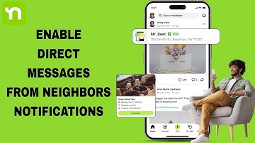 How To Enable Direct Messages From Neighbors Notifications On Nextdoor App | Step By Step