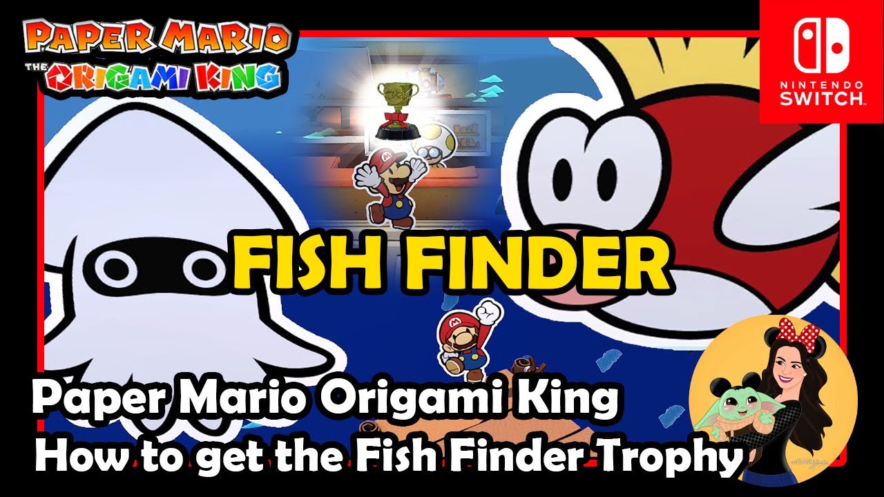 FISH FINDER TROPHY Legendary Cheep Cheep and Legendary Blooper