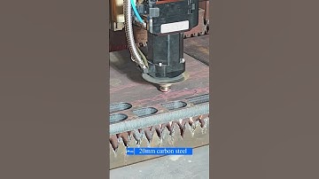 Watch 30000W Fiber Laser Cutting Machine Cut 20mm Carbon Steel