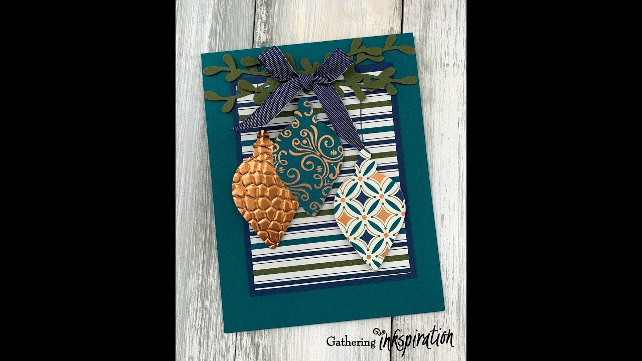 Stampin' Up! Brightly Gleaming Christmas Card