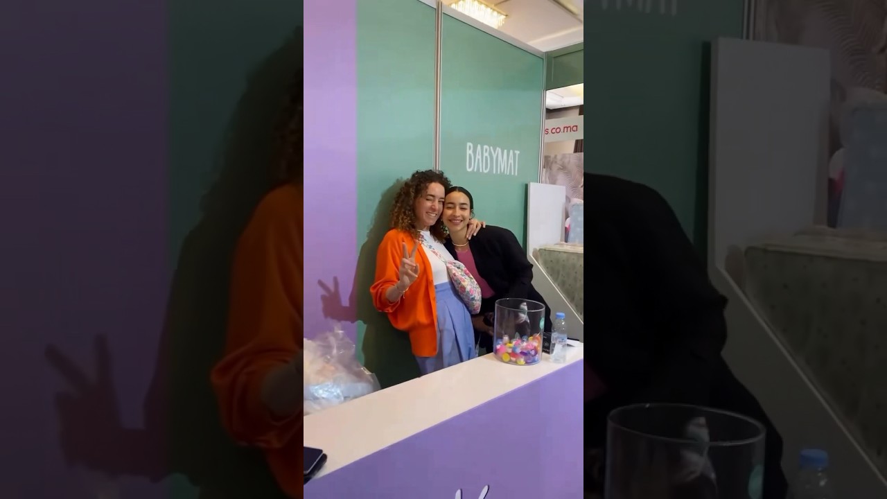 Récap du premier jour au salon @thebabyshowmorocco 👩‍🍼👶