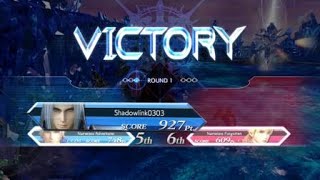 Dissidia Final Fantasy NT Triple Kill With Cyclone