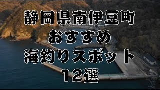 静岡県『南伊豆町』のおすすめ海釣りスポット12選