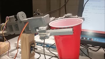 Robotic Arm and Gripper Project: Finger Test Video