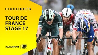 Thumbnail for TOUR DE FRANCE 2025- ÉNORME CHUTE dans le final et sprint sous le DÉLUGE à Valence pour l'étape 17 !