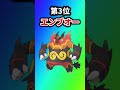 【ポケモン】歴代の弱すぎる御三家を挙げてけw 【ランキング】#ポケットモンスター #shorts