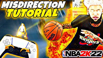 HOW TO DO MISDIRECTION ON NBA 2K22 WITH CONTROLLER CAM😈😱