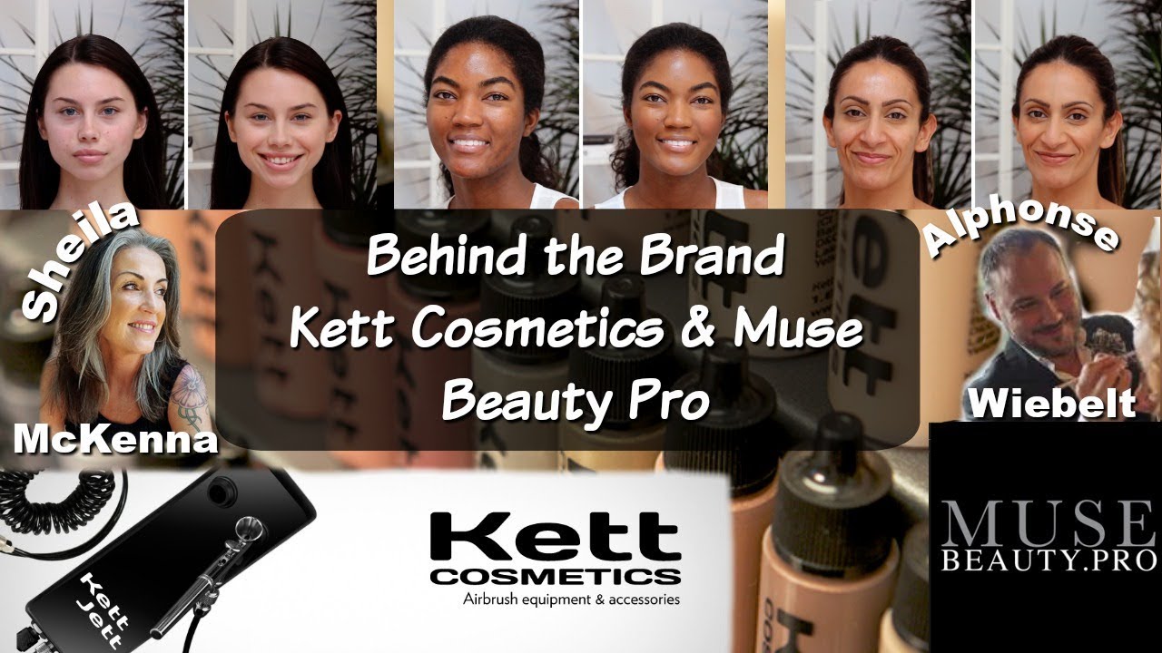beautycon Behind the Brand | Kett Cosmetics & Muse Beauty Pro | Airbrush & Fixx Creme Demos