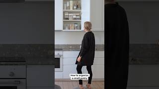 ?How to organize a small pantry kitchenorganization pantryorganization ikeakitchen scandinavian