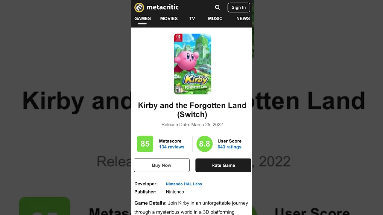 10 Best Kirby Games According To MetaCritic