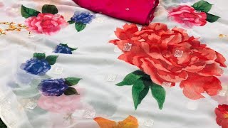 very soft georgette sarees screenshot 4
