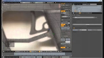 Blender Kriss Vector modeling timelapse   part 1