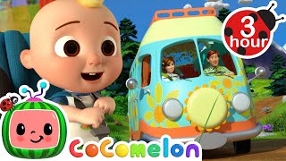 Wheels on the Camper Van Sing Along  CoComelon  Nursery Rhymes and Kids Songs | After School Club