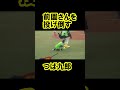 前園さんを投げ倒すつば九郎