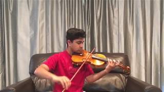 Video thumbnail of "Um Azhagana Kangal - Violin Cover"