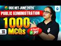 UGC NET June 2026 | Paper 2 Public Administration 1000 MCQs | Most Important Questions | JRFAdda
