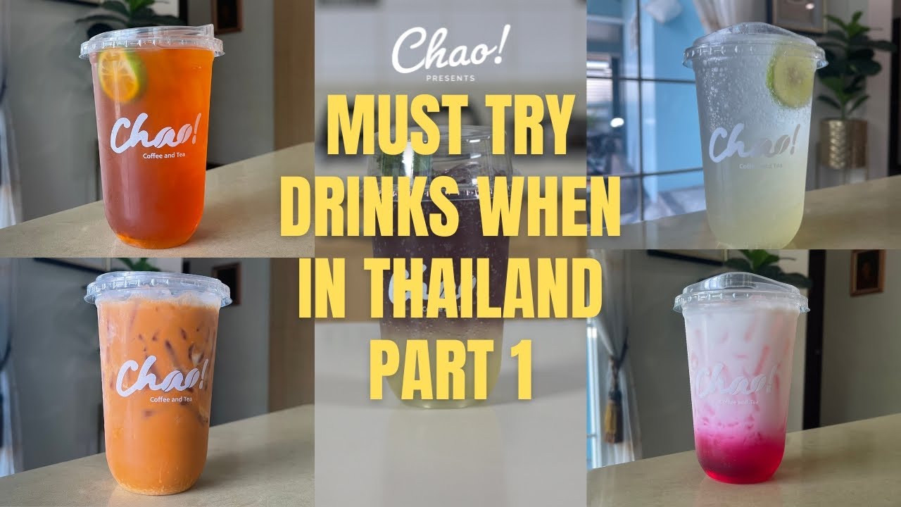 5 MUST TRY DRINKS IN THAILAND - PART 1: NON-COFFEE