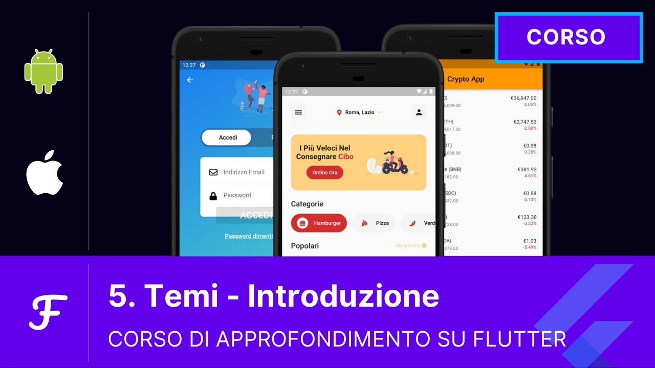 [05 - ITA] Temi: Introduzione | Corso Flutter Focus in italiano