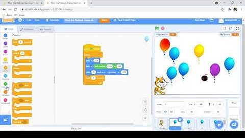 How to make Balloon shooting game in Scratch