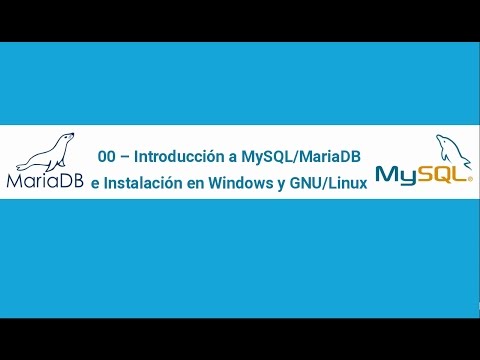 00 - Introducción a MySQL/MariaDB e Instalación en GNU/Linux [MariaDB 10]