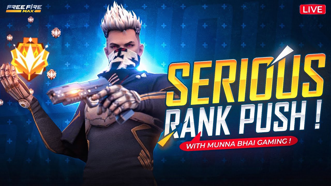 Grandmaster Live Rank Push Free Fire Telugu - Munna Bhai is Live ...