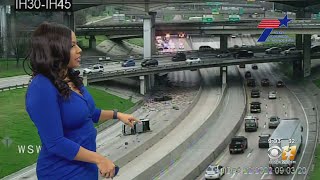 Eastbound I-30 closed after major crash left 1 person dead