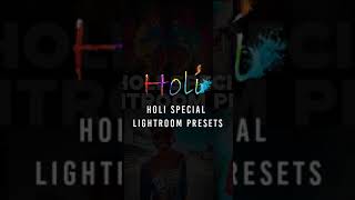 Holi Special Lightroom Preset Editing Tutorial screenshot 2