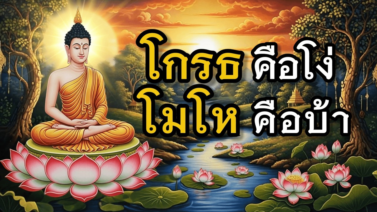 โกรธคือโง่ โมโหคือบ้า | ธรรมะสบายใจ EP.54