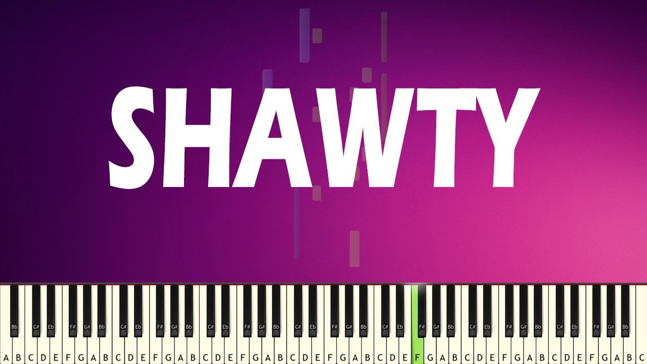 Iyaz - Replay (Shawty Like a Melody) MEME - EASY PIANO TUTORIAL 