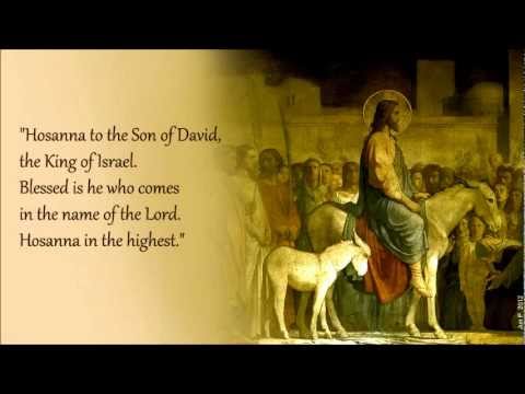 Hosanna to the Son of David - YouTube
