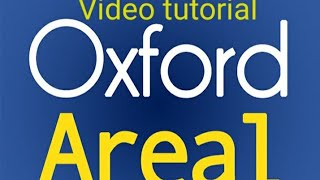 Oxford Areal Atlas App Video Tutorial screenshot 2