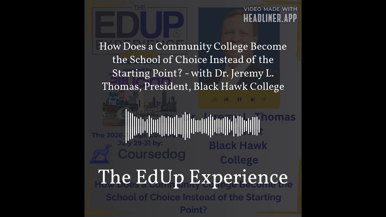 How Does a Community College Become the School of Choice Instead of the Starting Point? - with... How Does a Community College Become the School of Choice Instead of the Starting Point? - with...