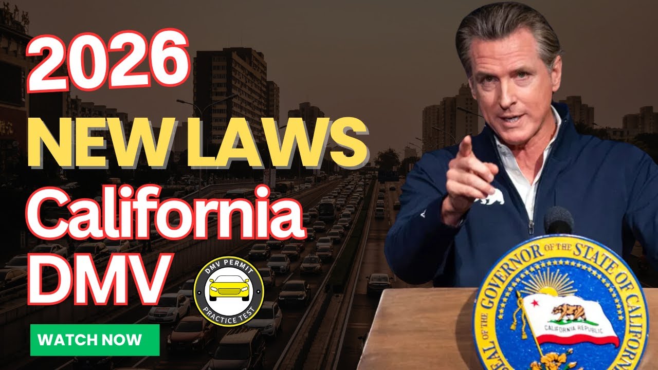 NEW California DMV Laws 2026 | Major Driving Rule Changes You Must Know
